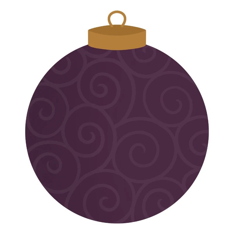 Wirbellila Ornament
