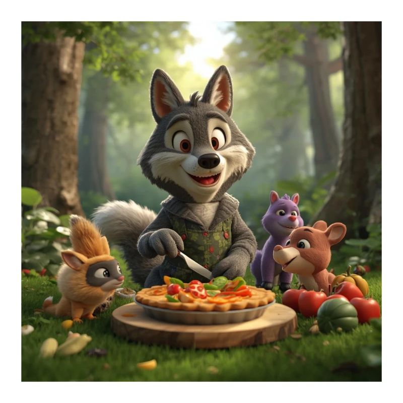 wolf, grey wolf, plush wolf