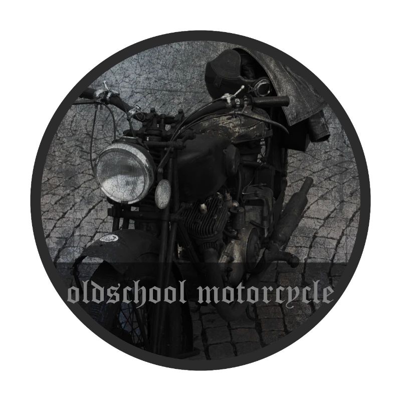 Oldschool Motorrad