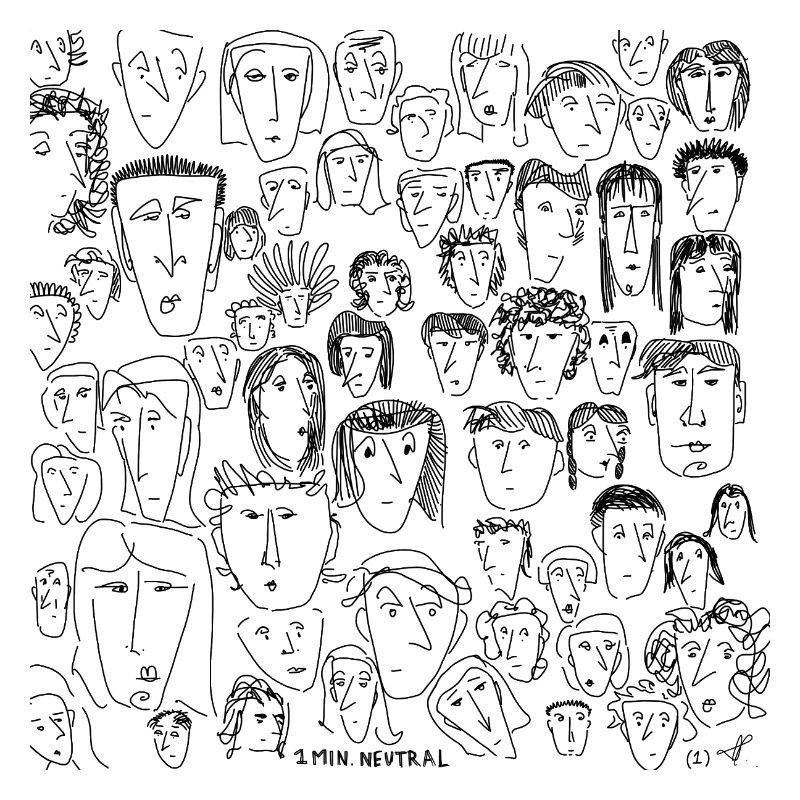 1 Minute neutrale Gesichter (1)