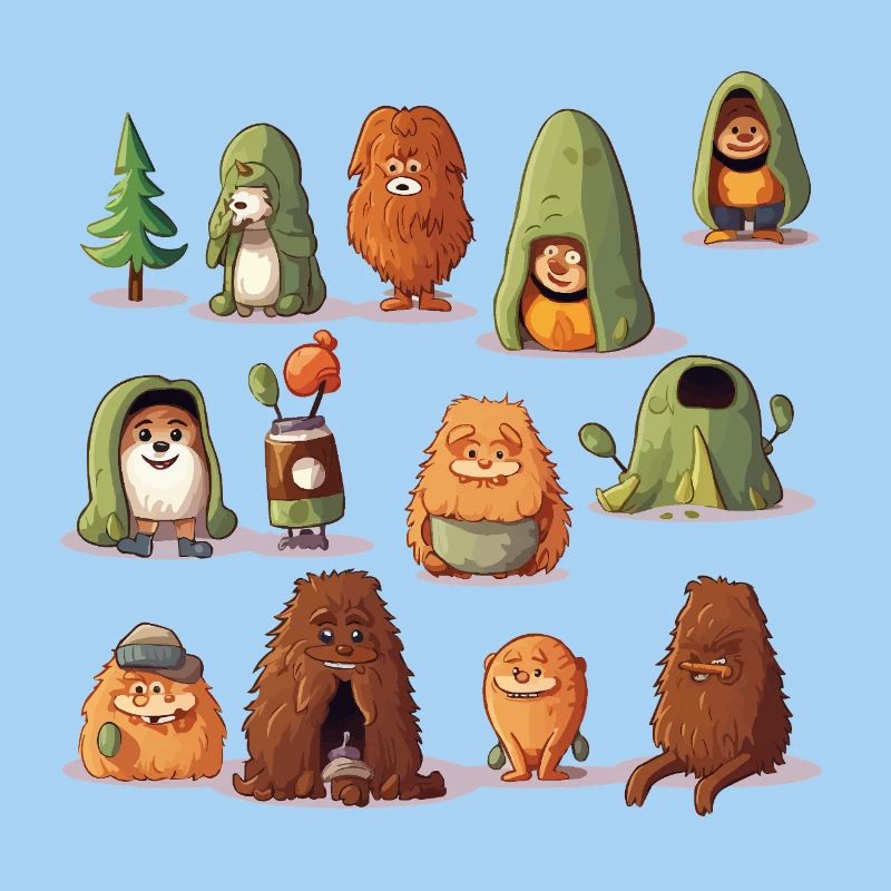 WaldYeti Cuddle Worlds