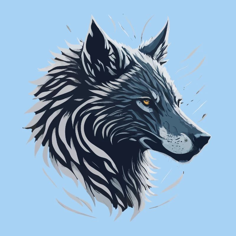 Loup bleu 