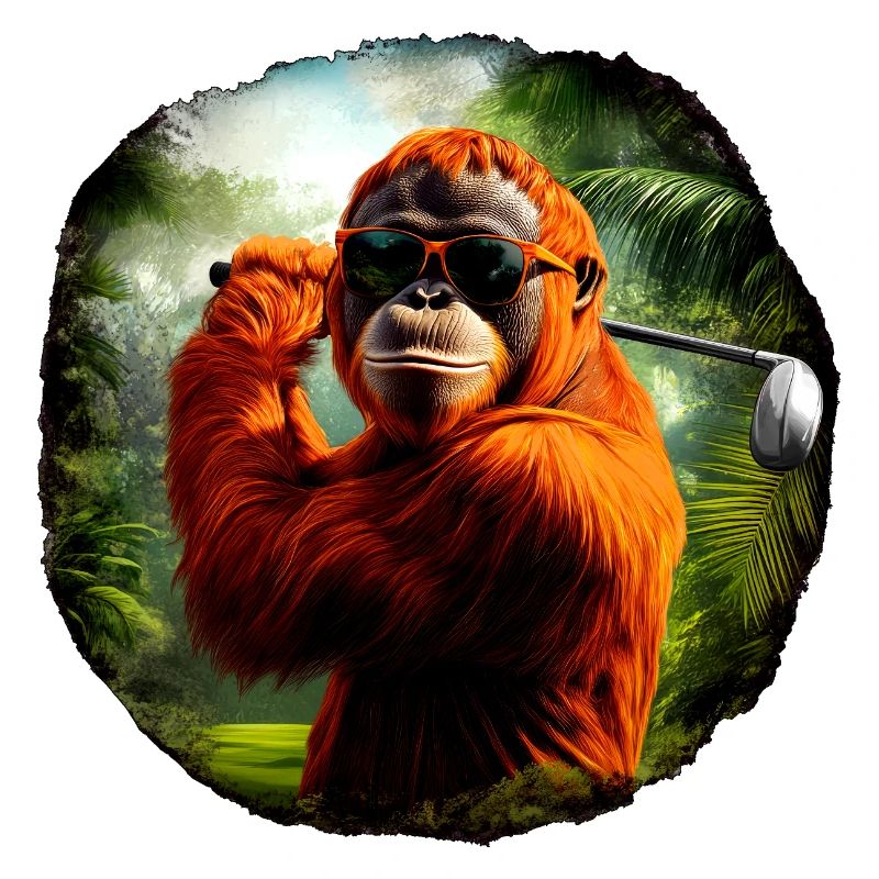 Orang-Utans Golf / Affe