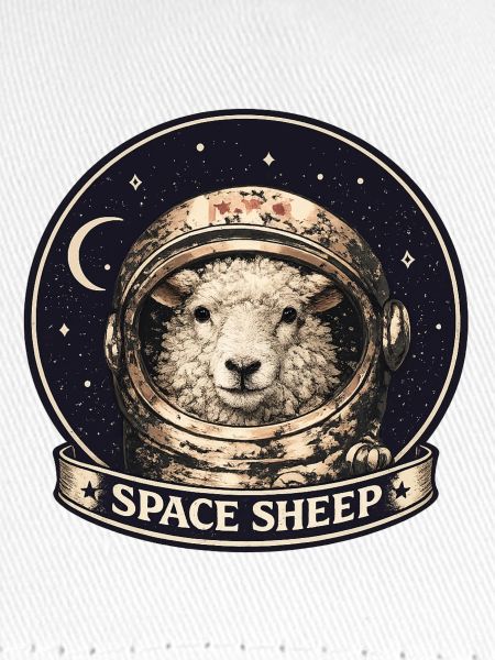 Weltraum-Schaf Astronaut