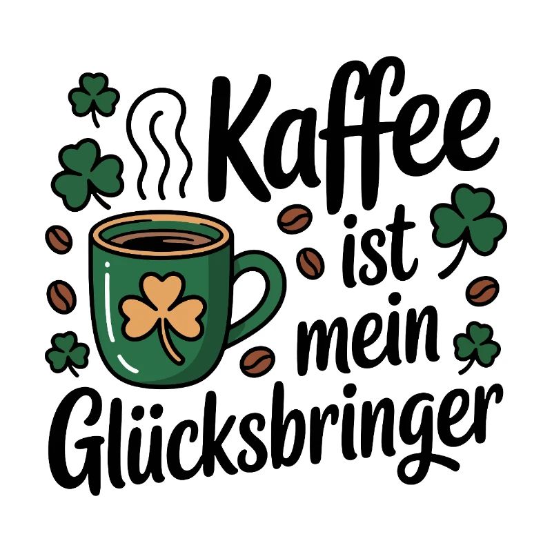 Kaffee ist mein Glücksbringer