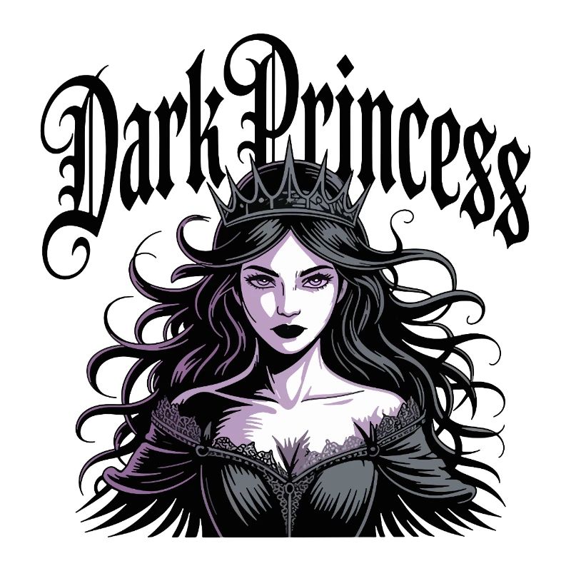 Dunkle Prinzessin Gothic Krone