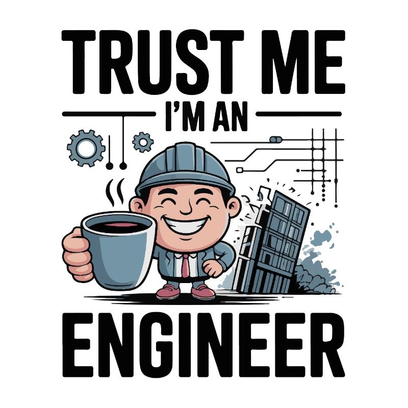 Trust Me I’m an Engineer - for light background