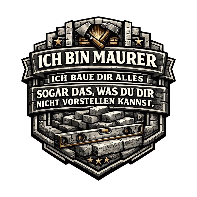 Ich bin Maurer – Baue dir alles