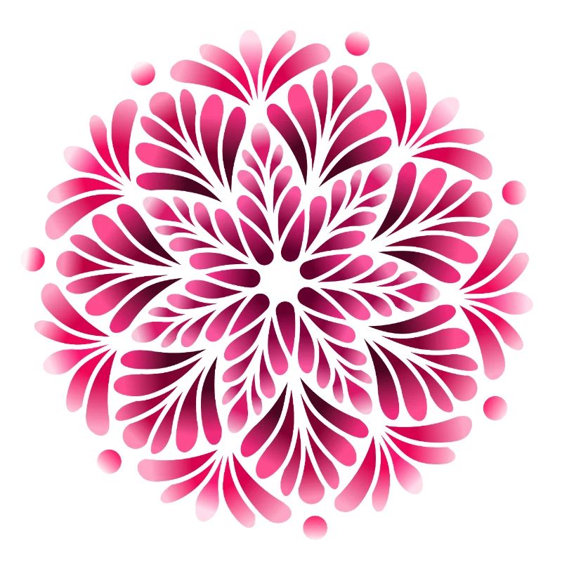 Mystic Berry Shadow Mandala 
