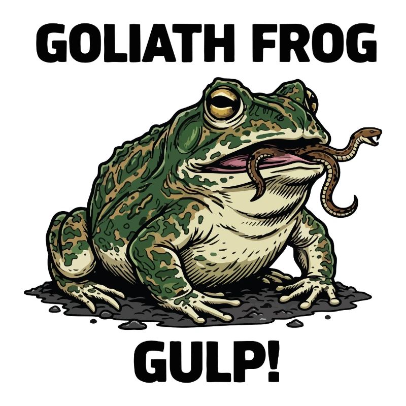 Grenouille Goliath Serpent Gulp Frog