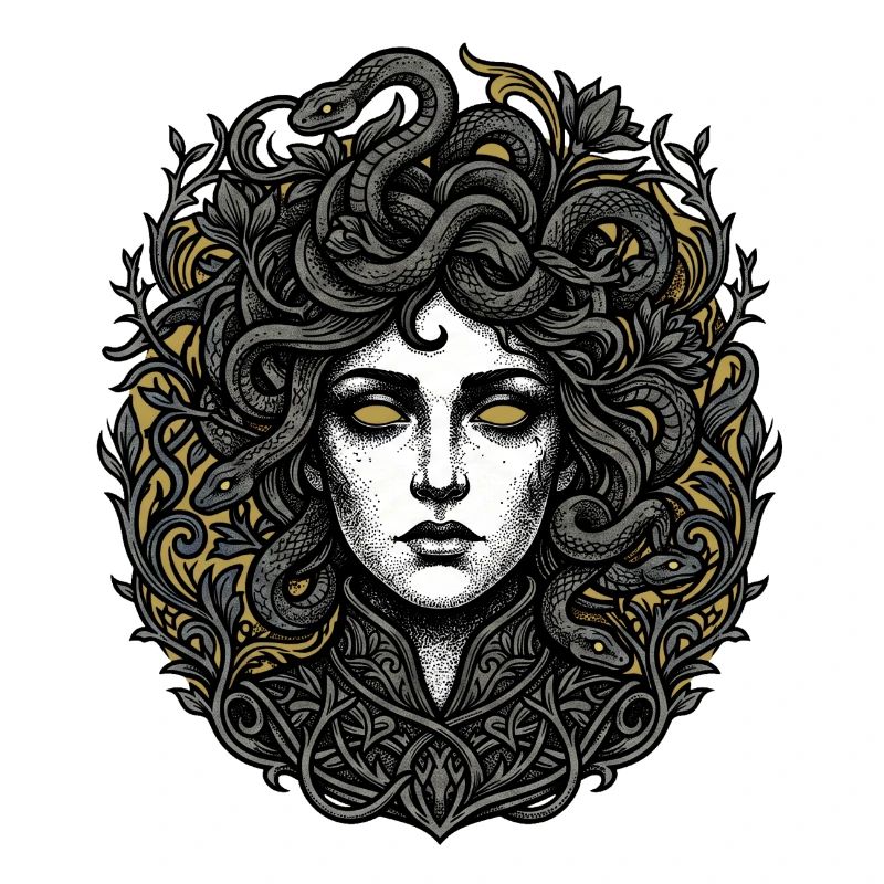 Medusa-Schlangenkrone