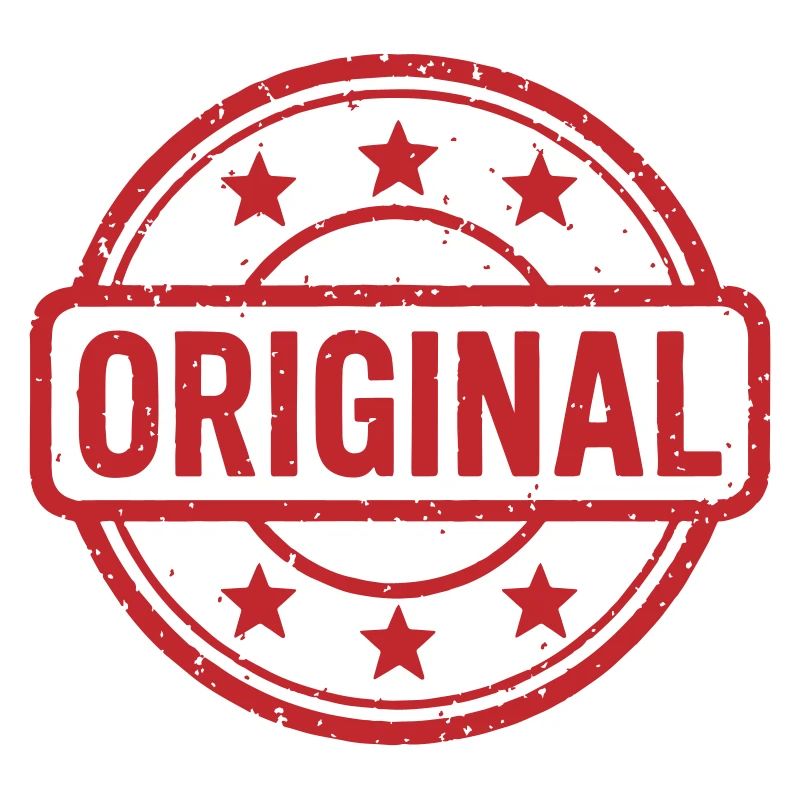 Original Stamp logo. Original Rubber Stamp design.