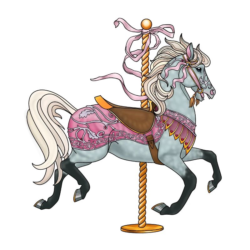 Karussellpferd