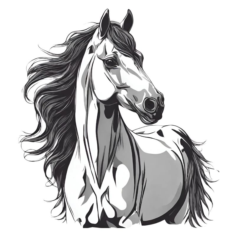 Pferd, Pferdefächer, Reiten
