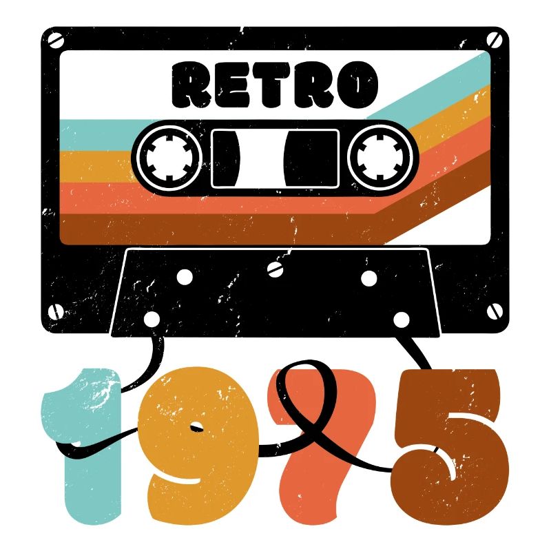 1975 Retro Musikkassette