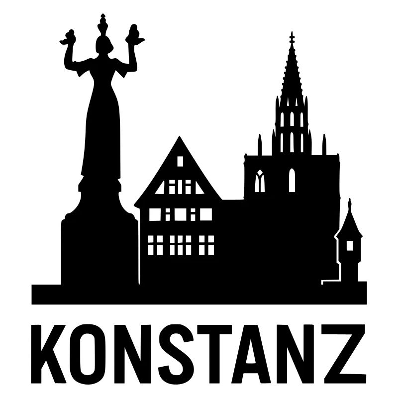 konstanz bodensee silhouette