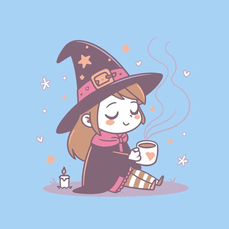 Sorcière Pastel Douce