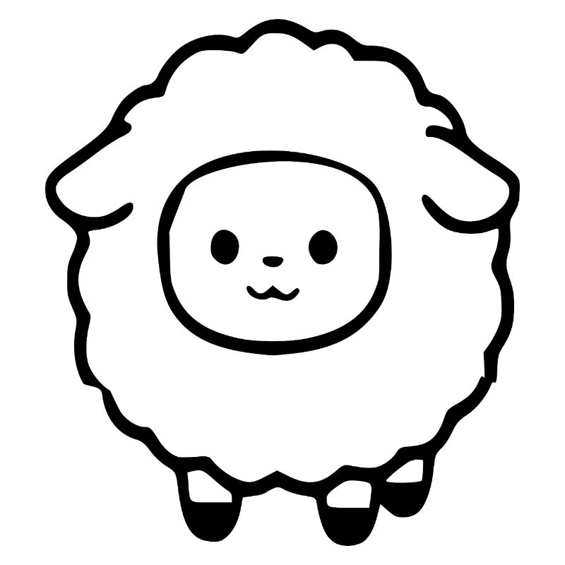 Schaf Schäfchen Lamm