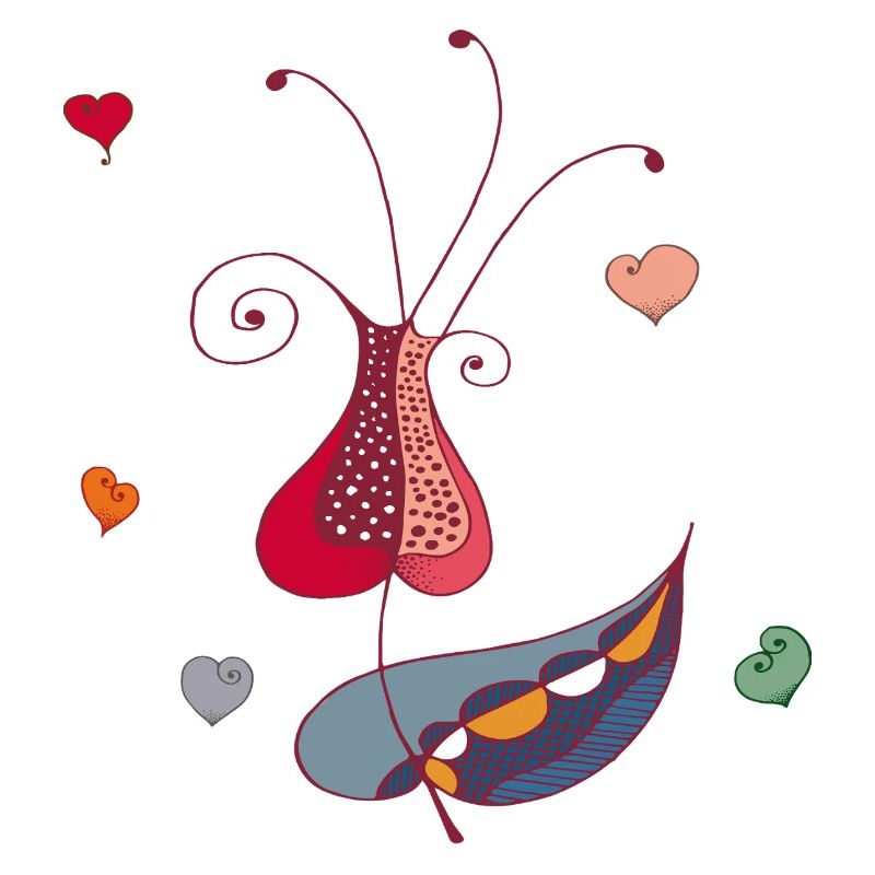 Herz Blume