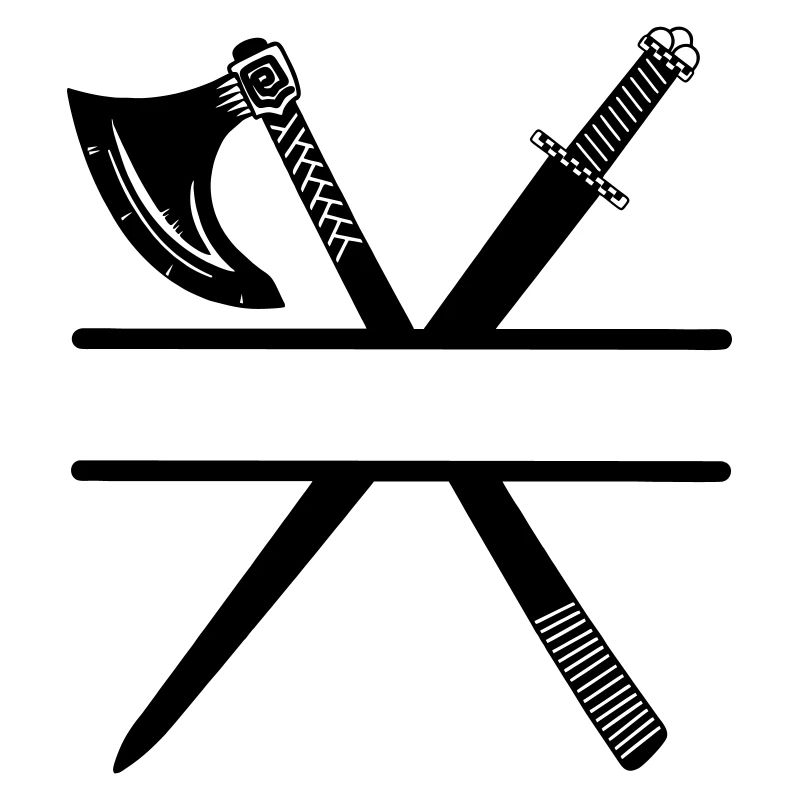 Wikinger Axt Schwert