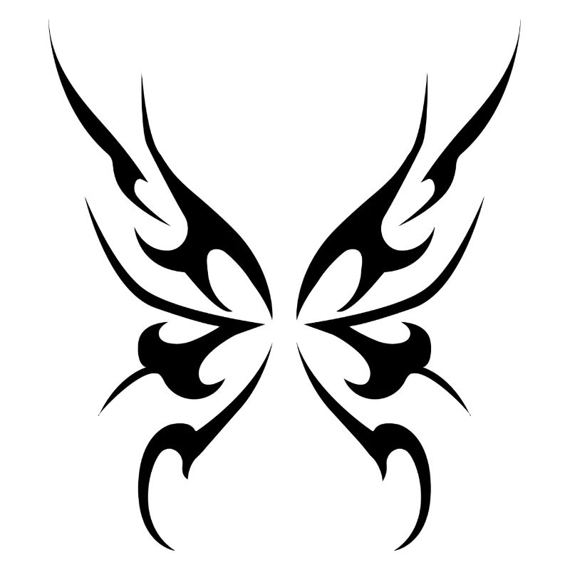Neo-Stammes-Schmetterling