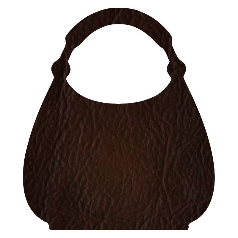 Braune Ledertaschentextur