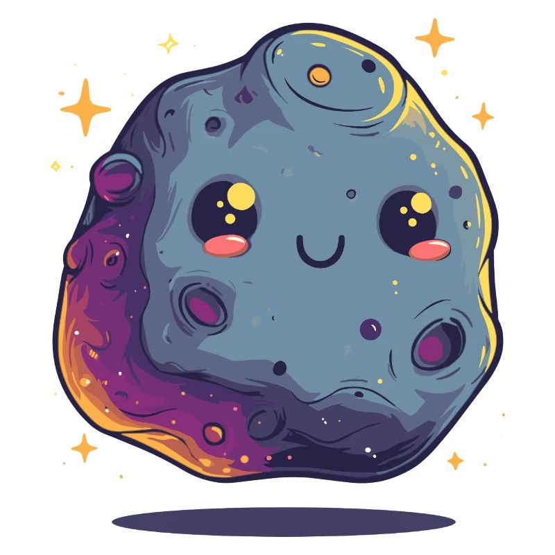 Kawaii Asteroidenstern