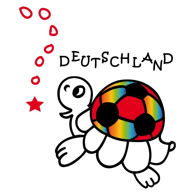 Regenbogen Fußball 
