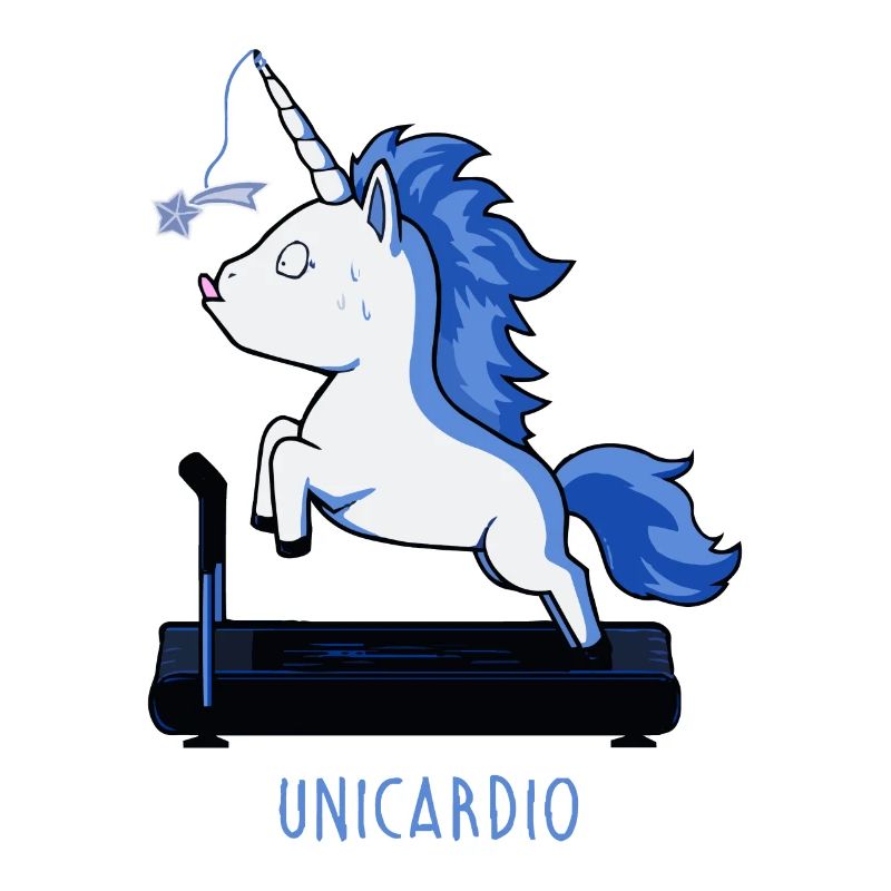 unicardio Ausdauer Einhorn Laufband