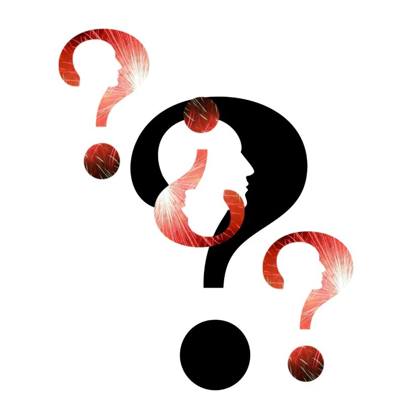 Question mark Fireworks