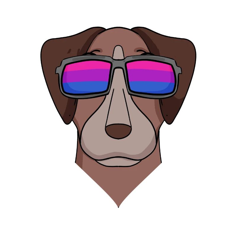 Bisexual Pointer Dog Gift