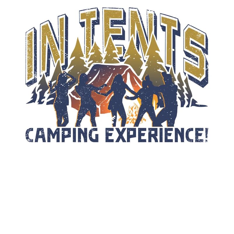 In tents camping experience!