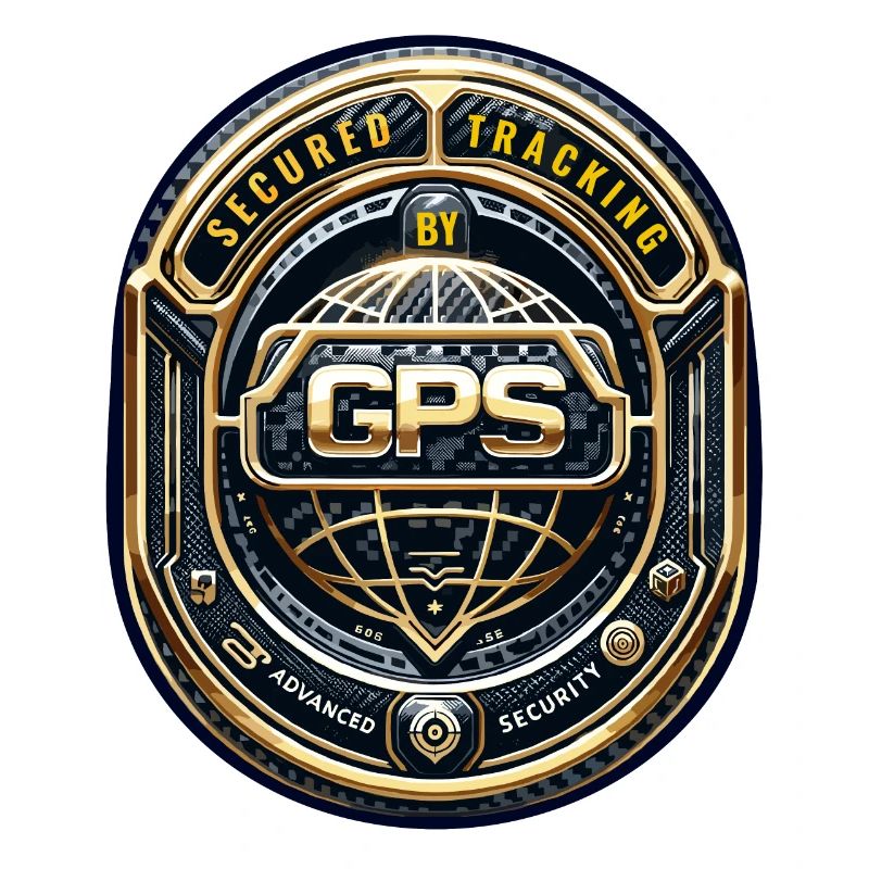 GPS-Tracking Warnaufkleber