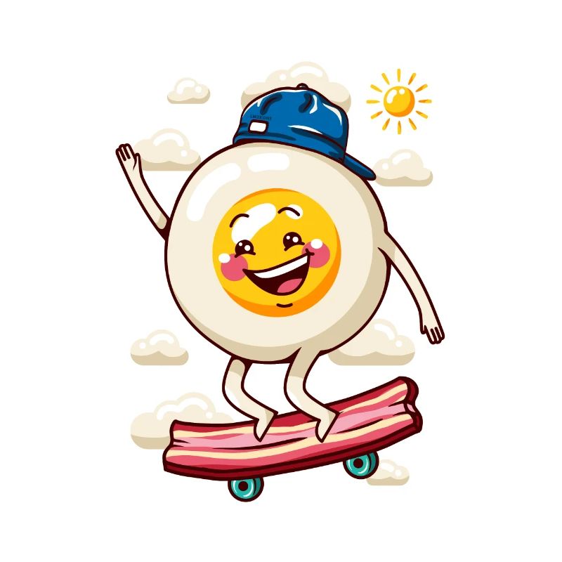 Flaches Ei Skateboard