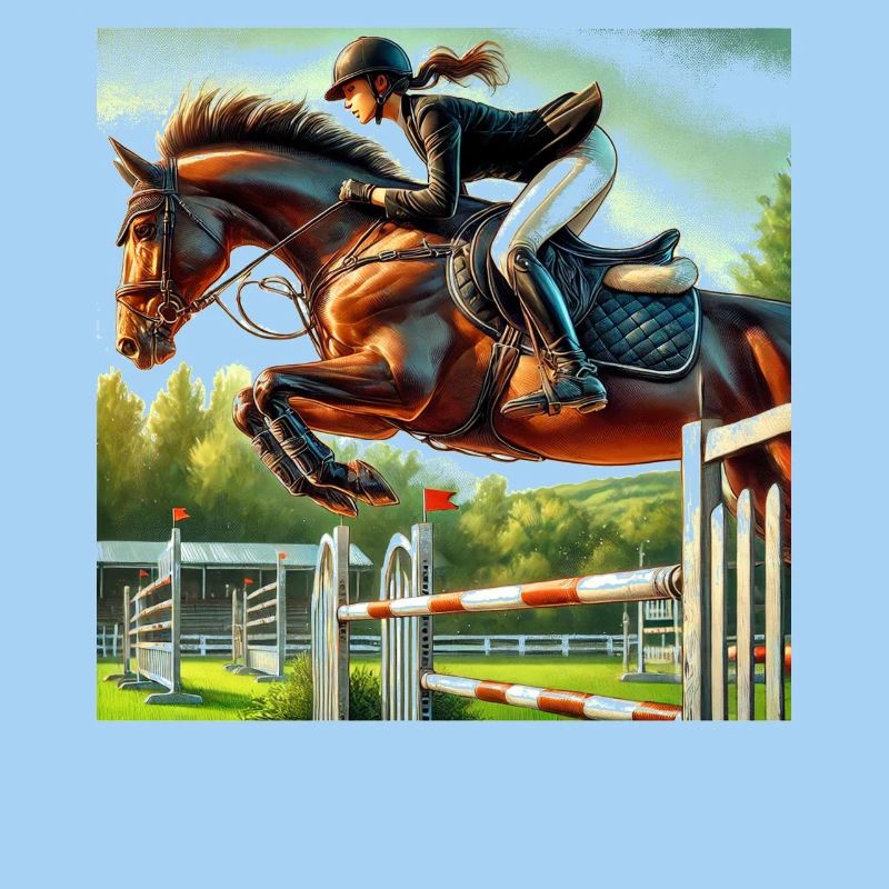 Cavalier de saut d’obstacles