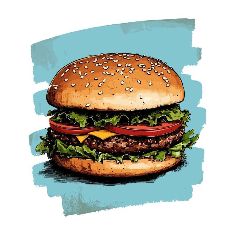 Burger Retro