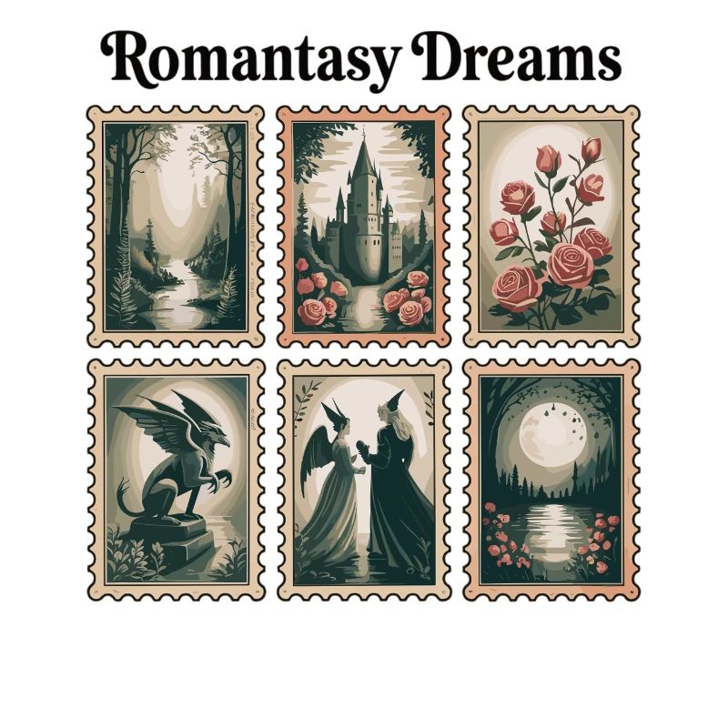 Romantasy Briefmarken-Set