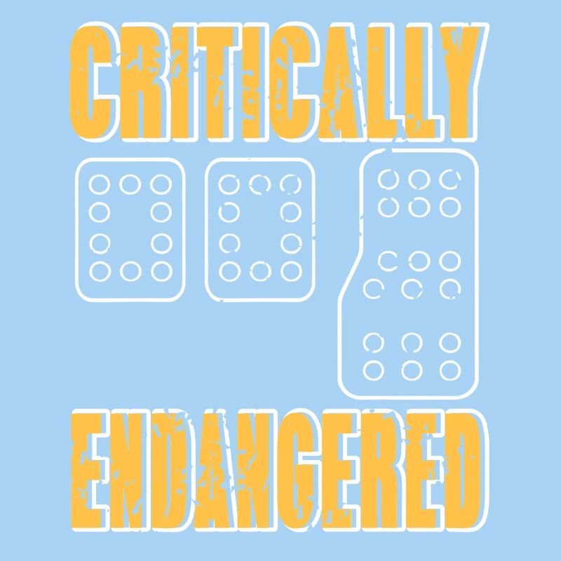 Critically Endangered Manual Driver Pedal Pride