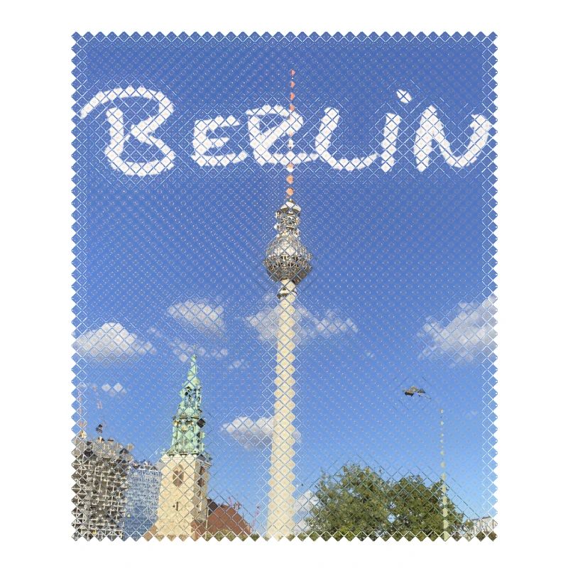 Berlin Fernsehturm Neon Design
