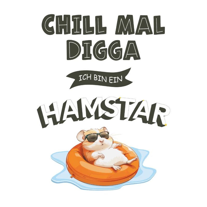 Chill mal Digga – Hamstar Fun Shirt