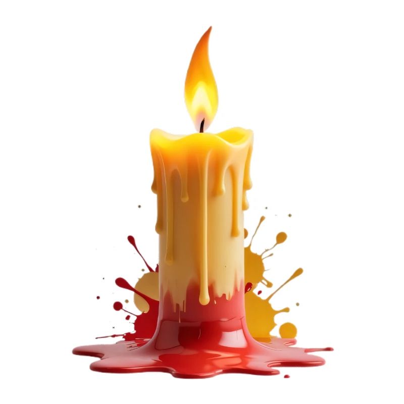 Flammenkuss Kerzenkunst