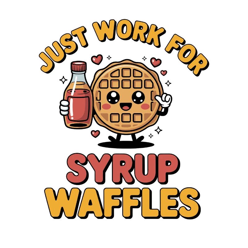 Belgische Waffeln Geschenkidee Design