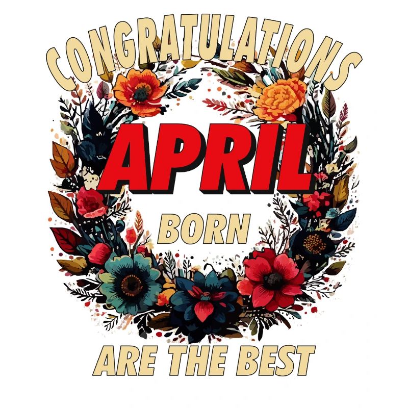 CONGRATULATIONS APRIL