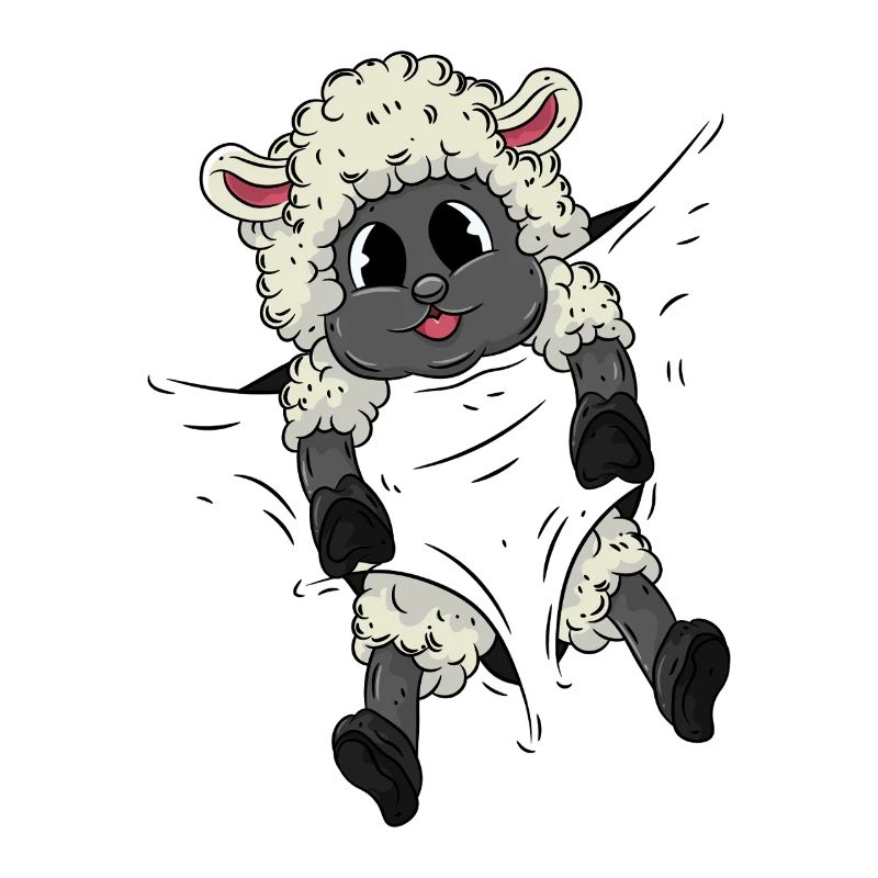 Lustiges Schaf