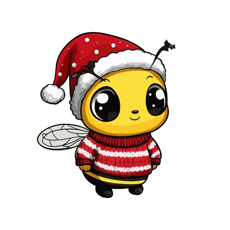 Biene Weihnachten