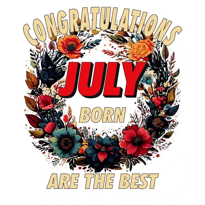 CONGRATULATIONS JULY