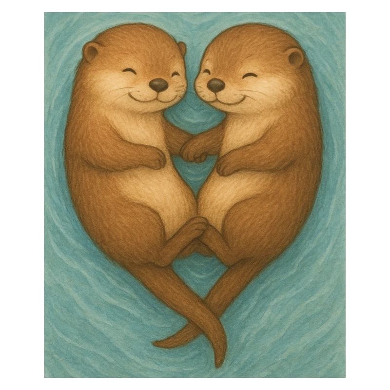 Cute Otters