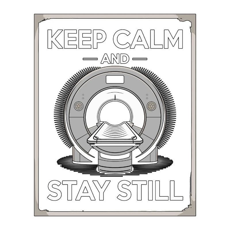 MRI Tech Keep Calm And Stay Rad Tech MRI Imaging