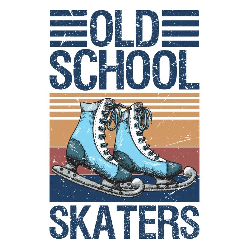 Old School Skaters Roller Skating Roller Derby