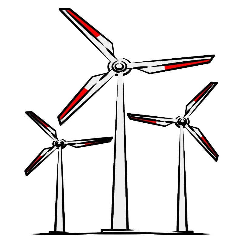 Klimawandel Windrad Windkraft Umweltschutz 